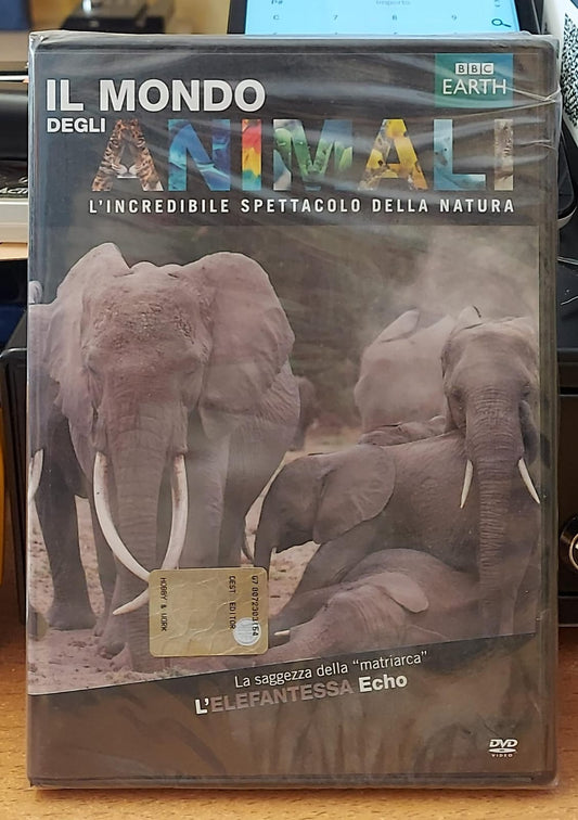L'ELEFANTESSA ECHO - Il Mondo degli Animali BBC | DVD Nuovo Sigillato