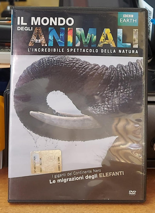 LE MIGRAZIONI DEGLI ELEFANTI - Il Mondo degli Animali BBC | DVD Usato