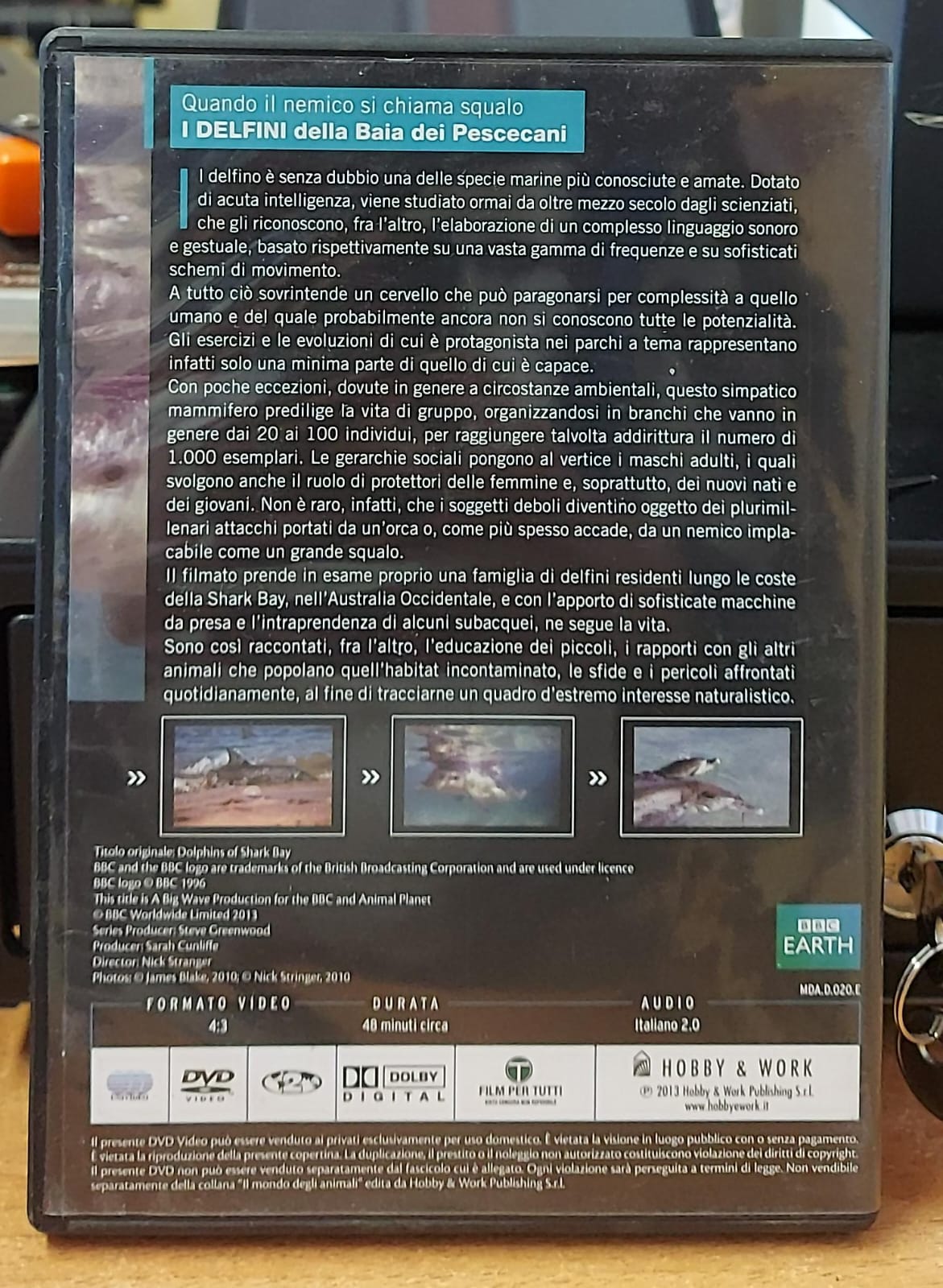 I Delfini della Baia dei Pescecani – Il Mondo degli Animali BBC | DVD Usato