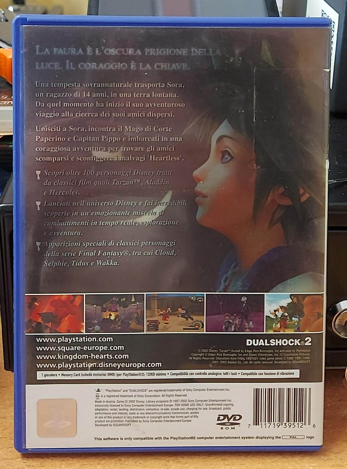 Kingdom Hearts – PS2 (Usato)