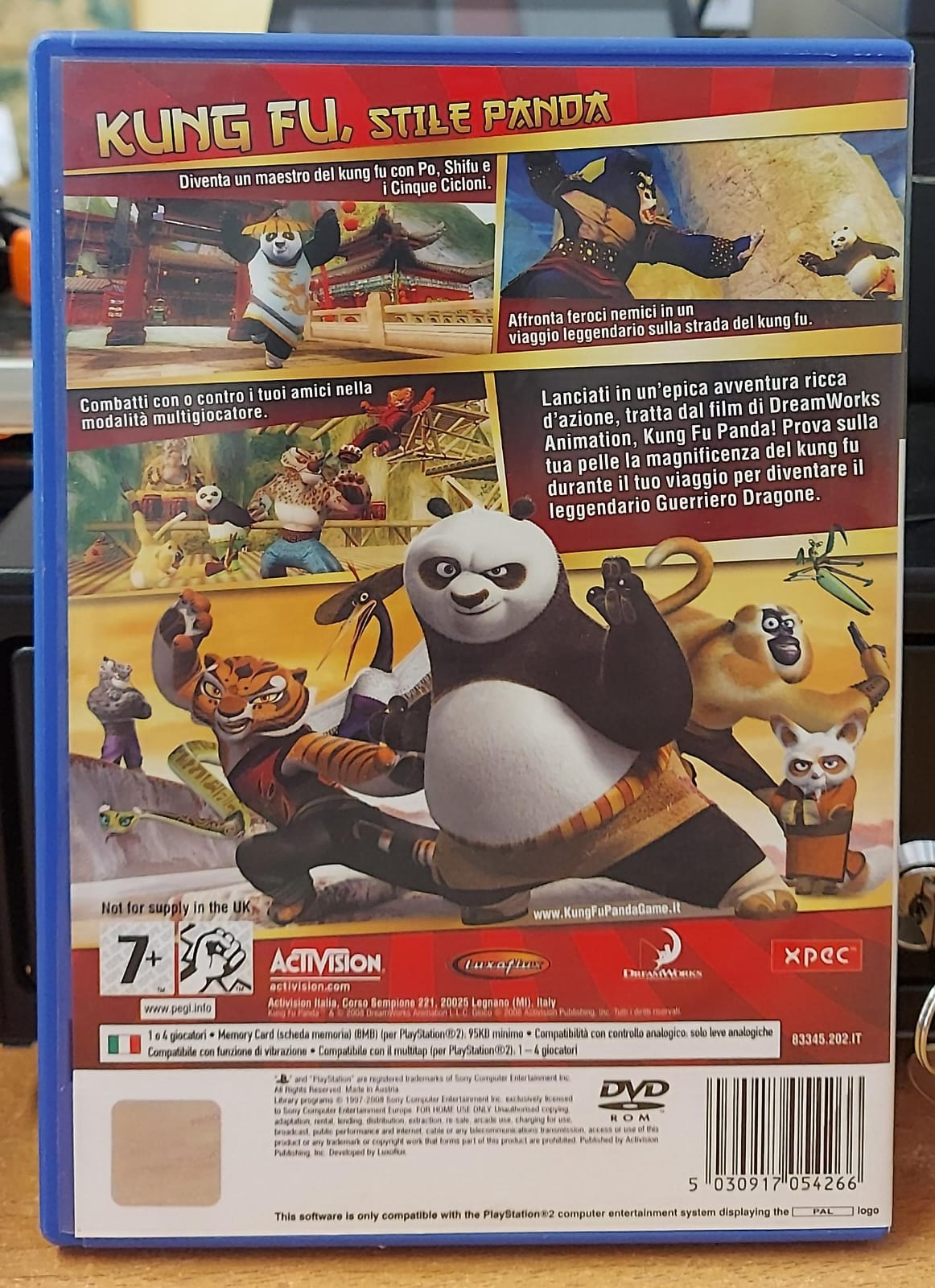 Kung Fu Panda – PS2 (Usato)