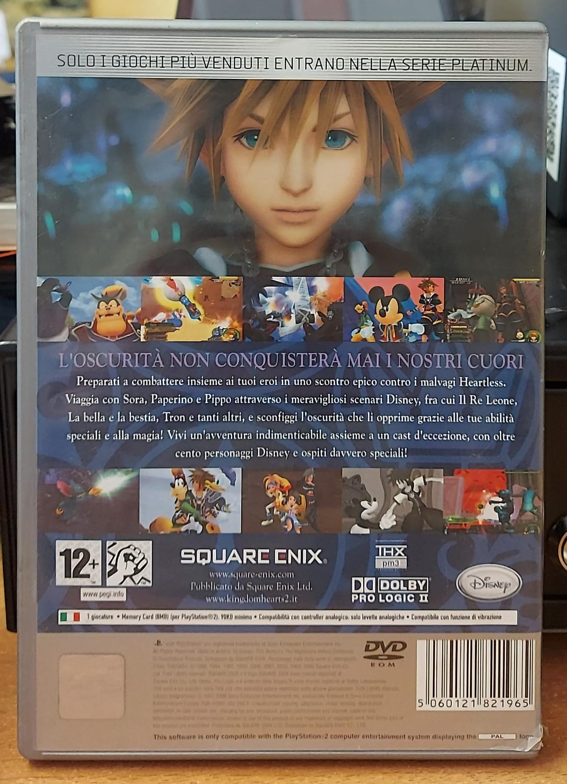 Kingdom Hearts 2 Platinum – PS2 (Usato)