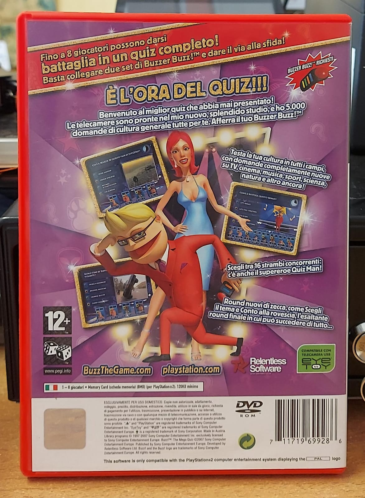Buzz! The Mega Quiz – PS2 (Usato)
