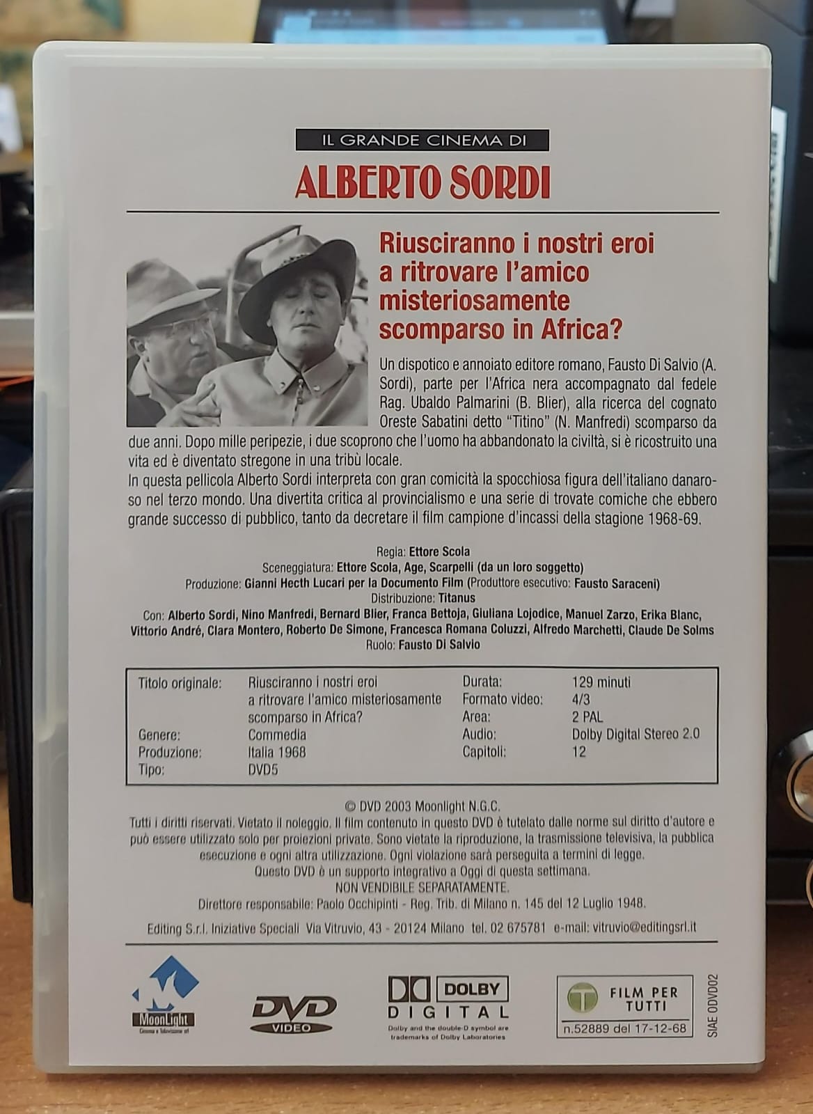 RIUSCIRANNO I NOSTRI EROI A RITROVARE L'AMICO MISTERIOSAMENTE SCOMPARSO IN AFRICA?