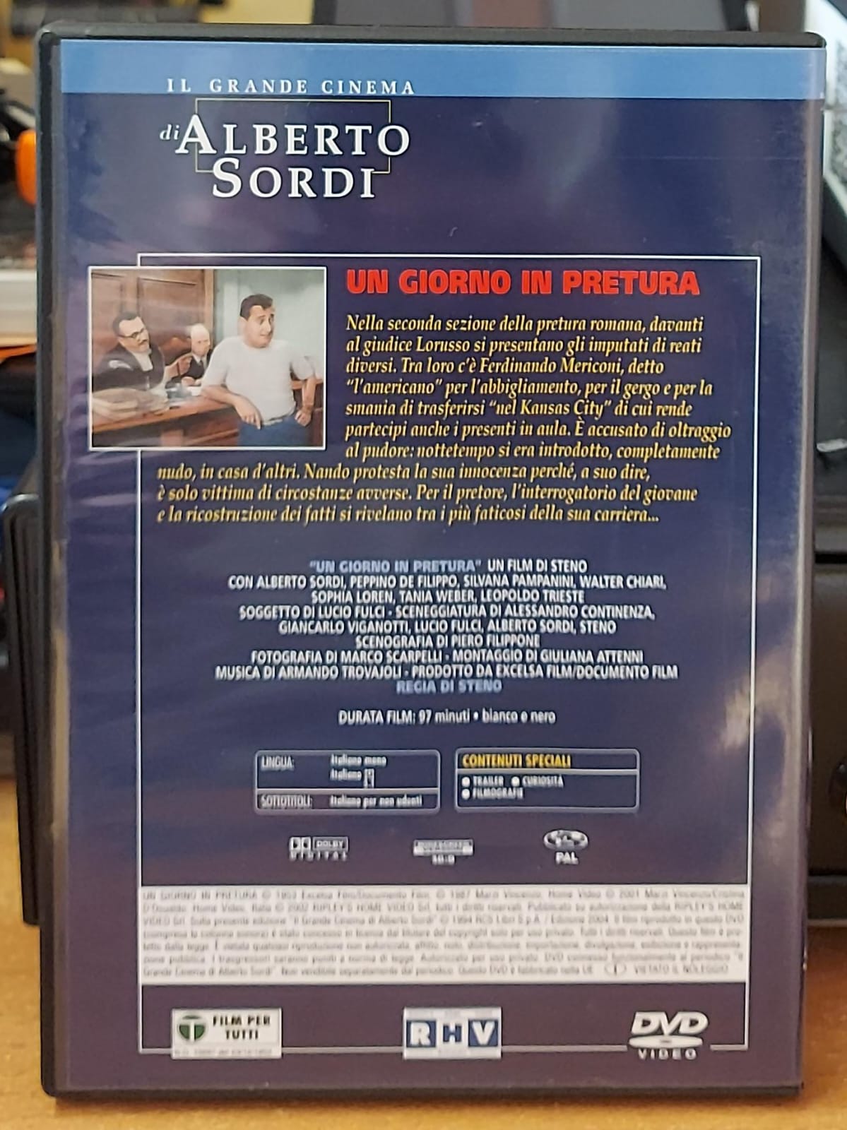 Un Giorno in Pretura – DVD (Usato)