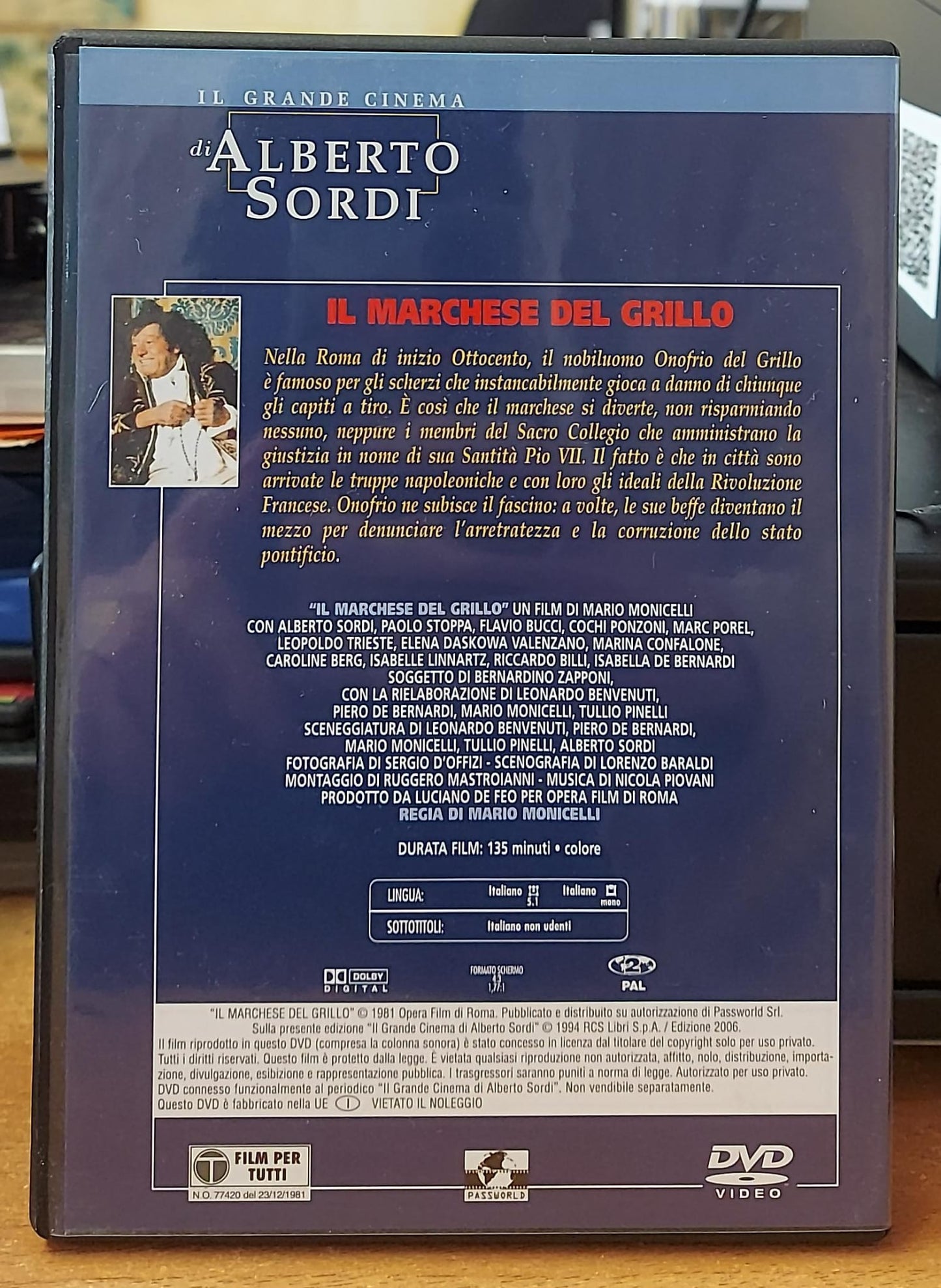 IL MARCHESE DEL GRILLO