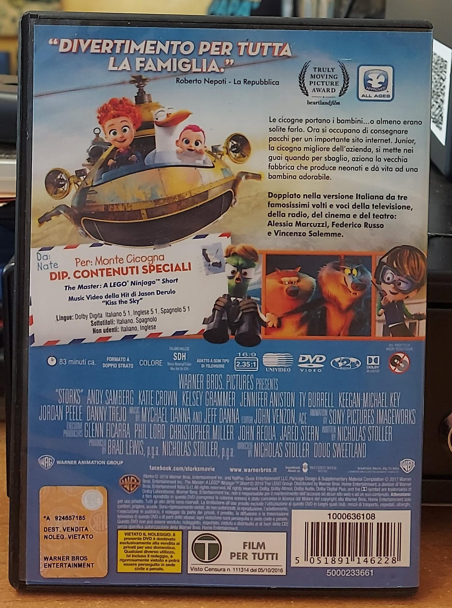 CICOGNE IN MISSIONE – DVD Animazione