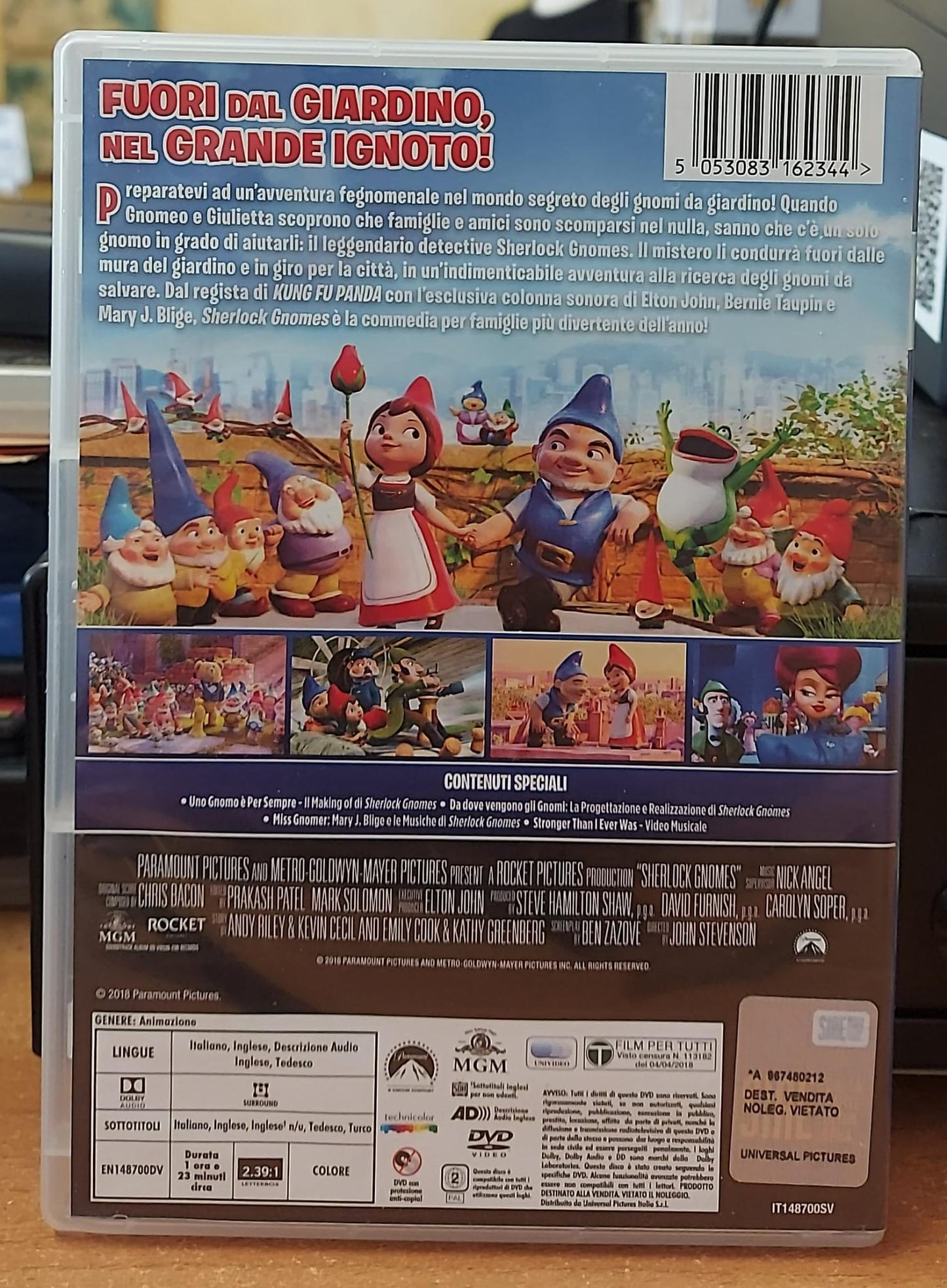 SHERLOCK GNOMES – DVD Animazione