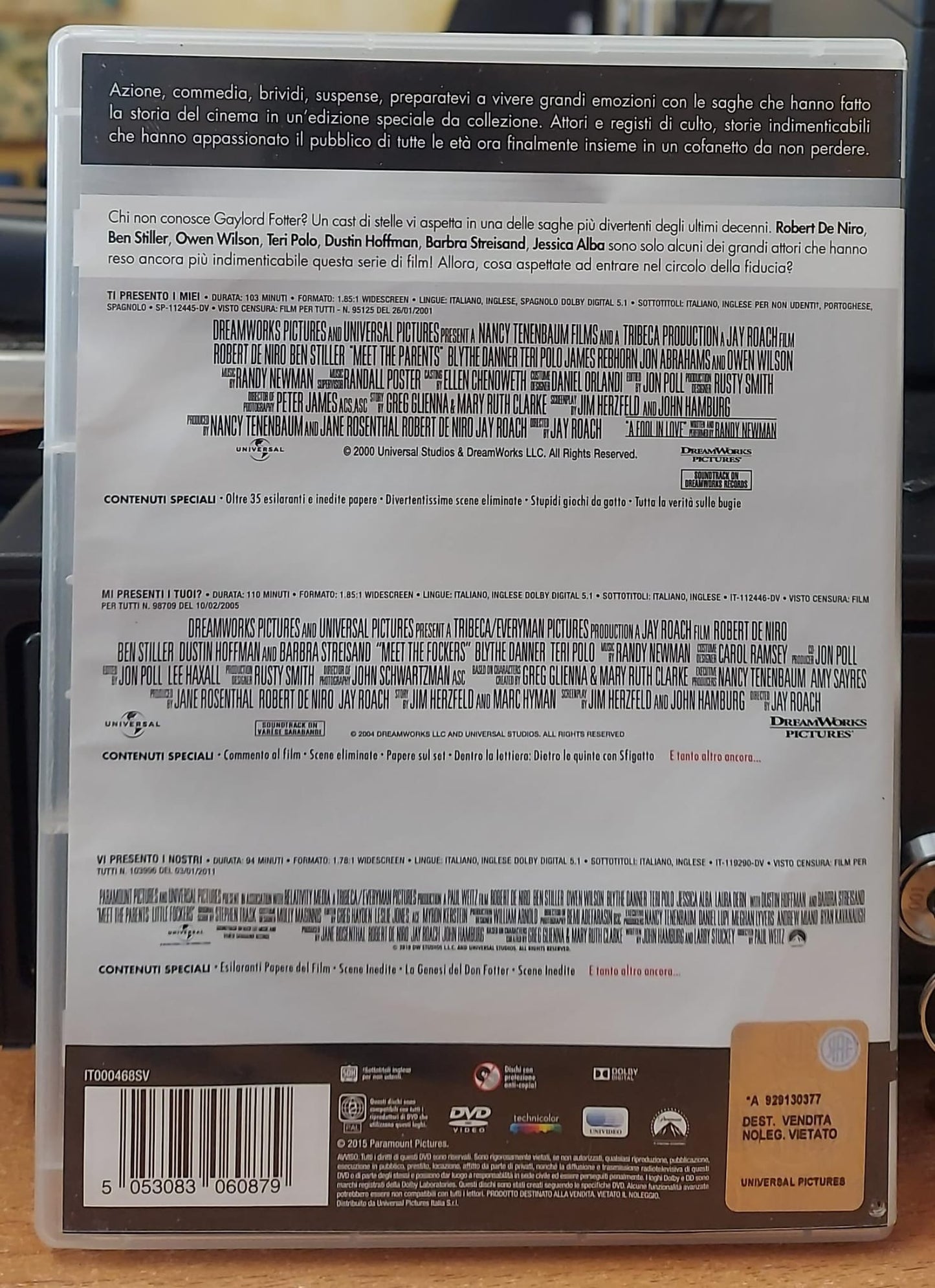 TI PRESENTO I MIEI – Collection 3 Film DVD