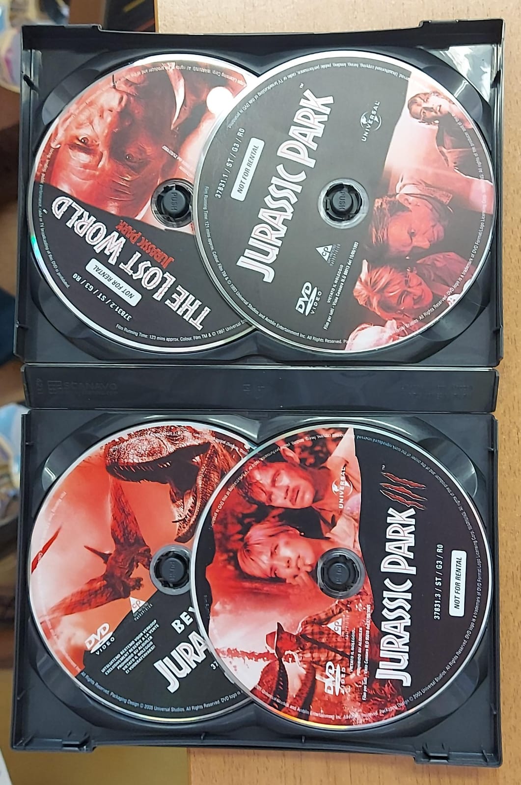 Jurassic Park – La Trilogia Completa DVD Usato (4 Dischi)