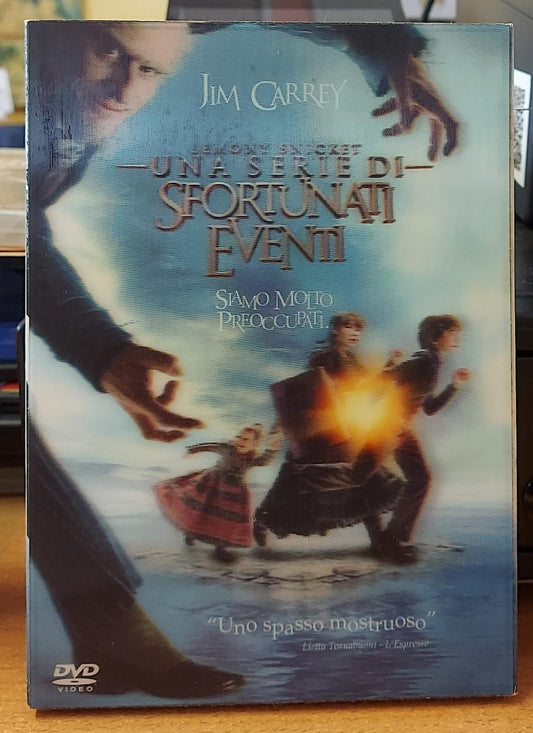 Lemony Snicket - Una Serie di Sfortunati Eventi DVD - Copertina Lenticolare