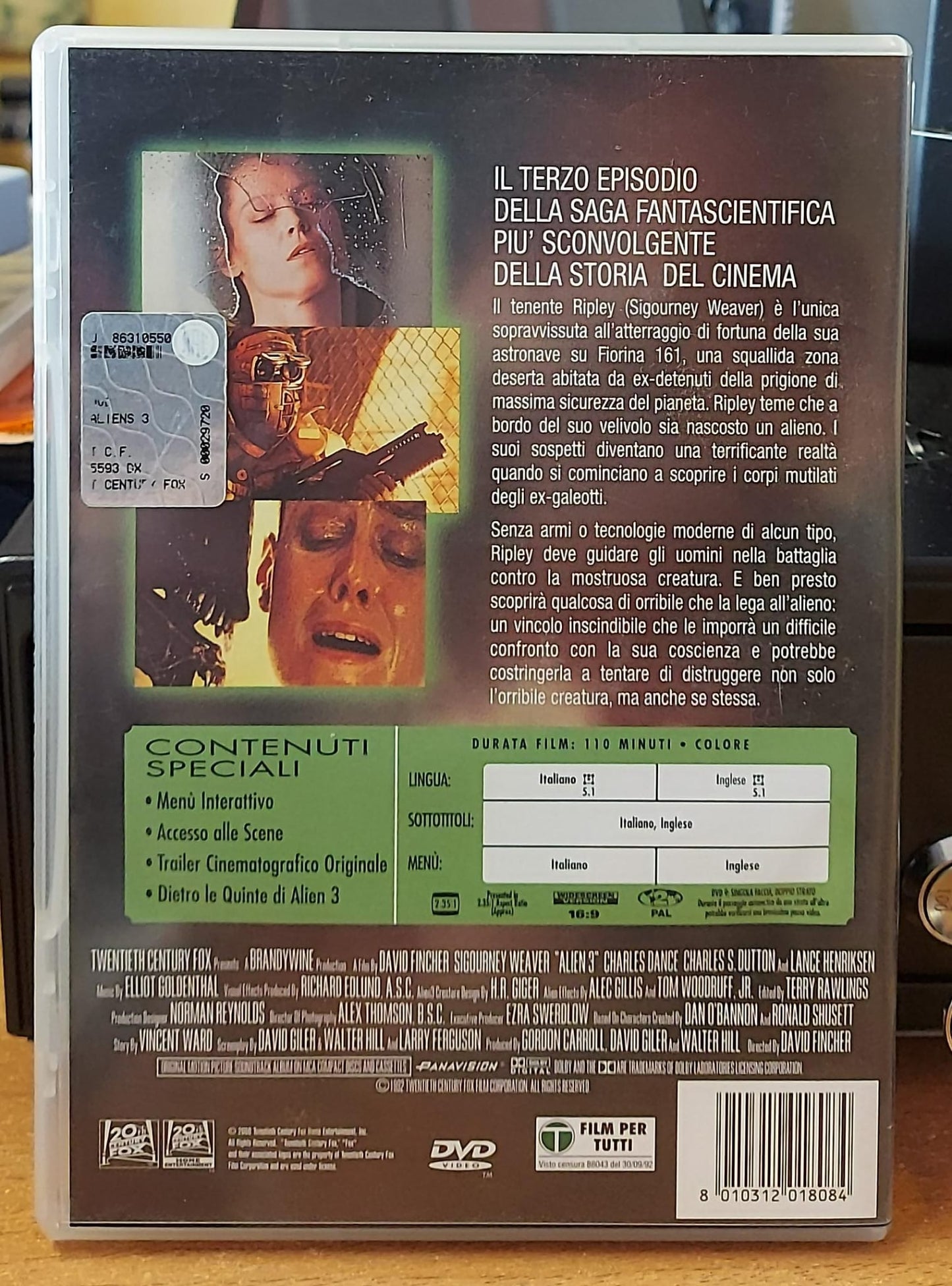 Alien 3 – DVD Usato