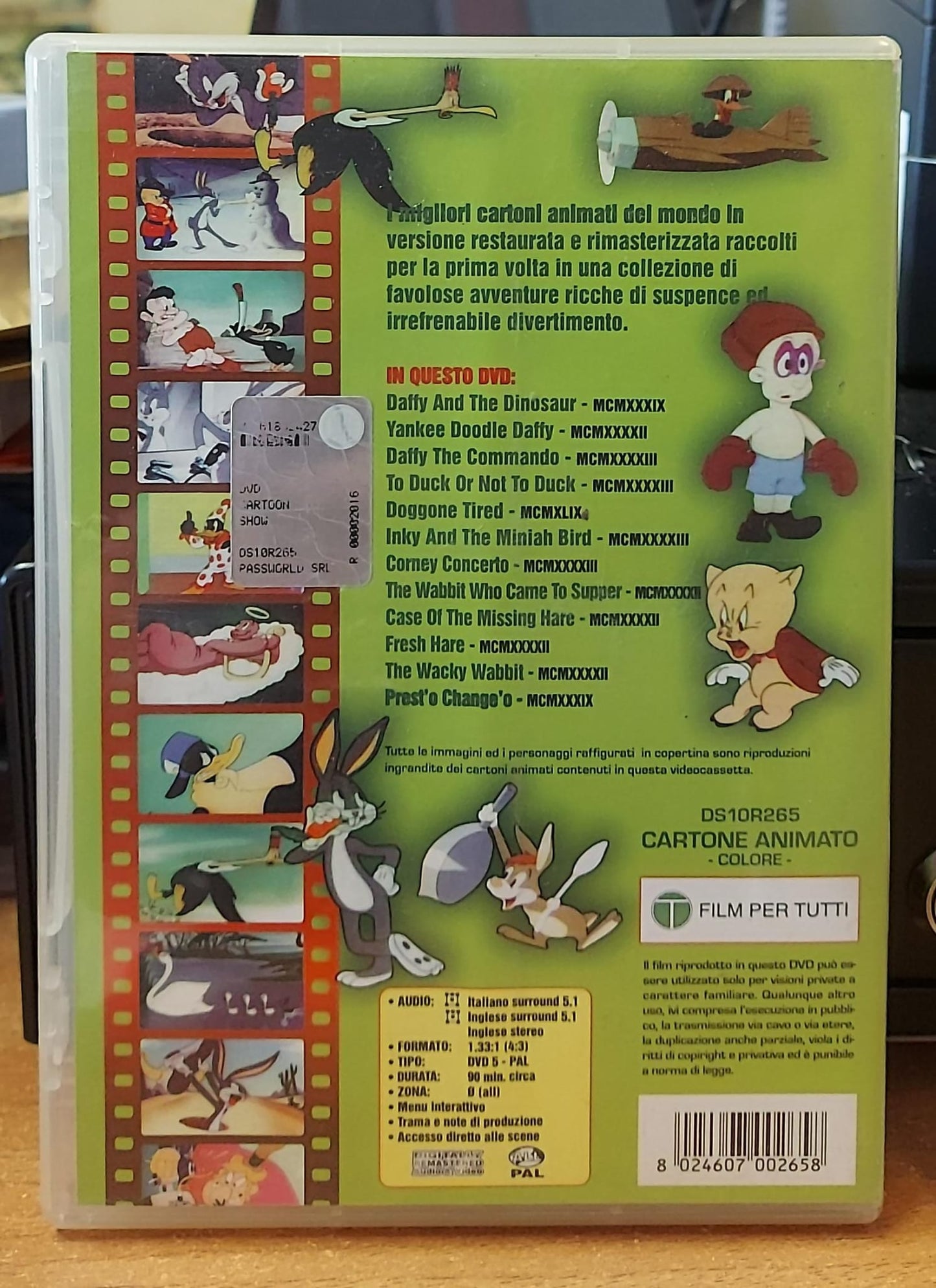 Cartoon Show – DVD Usato