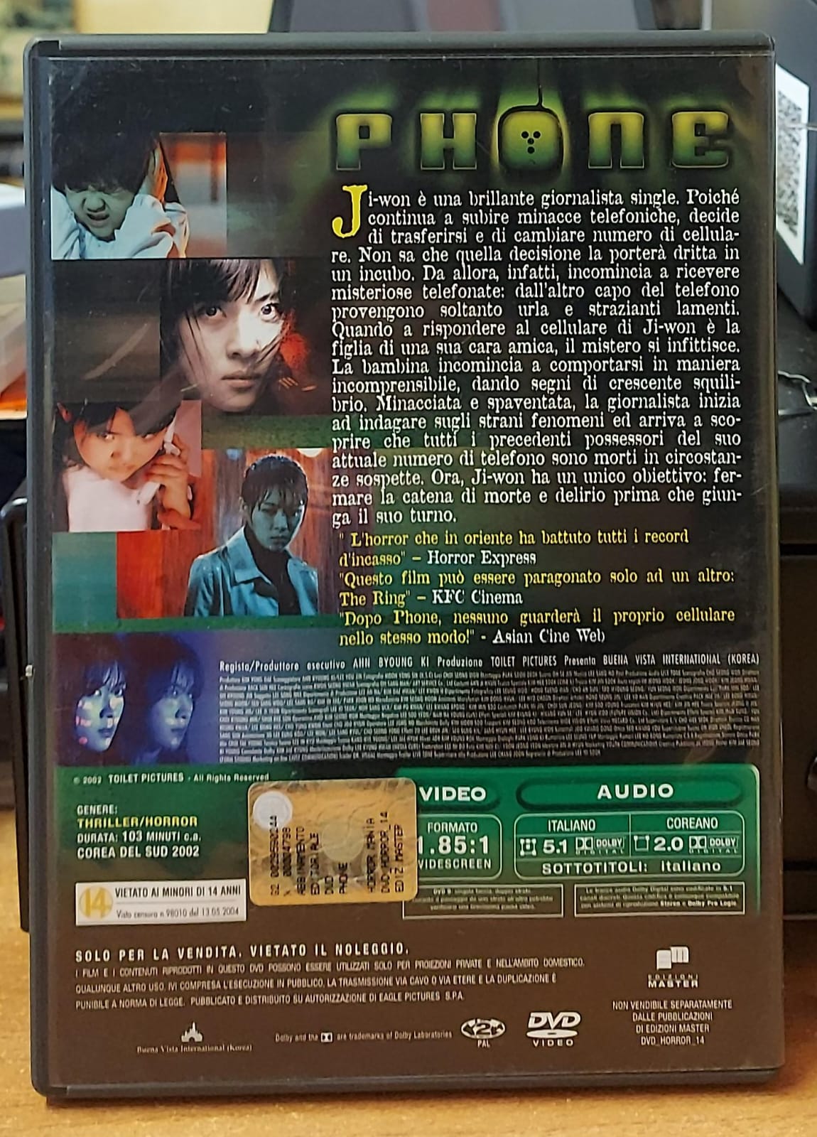 Phone – DVD Usato (Horror Coreano)