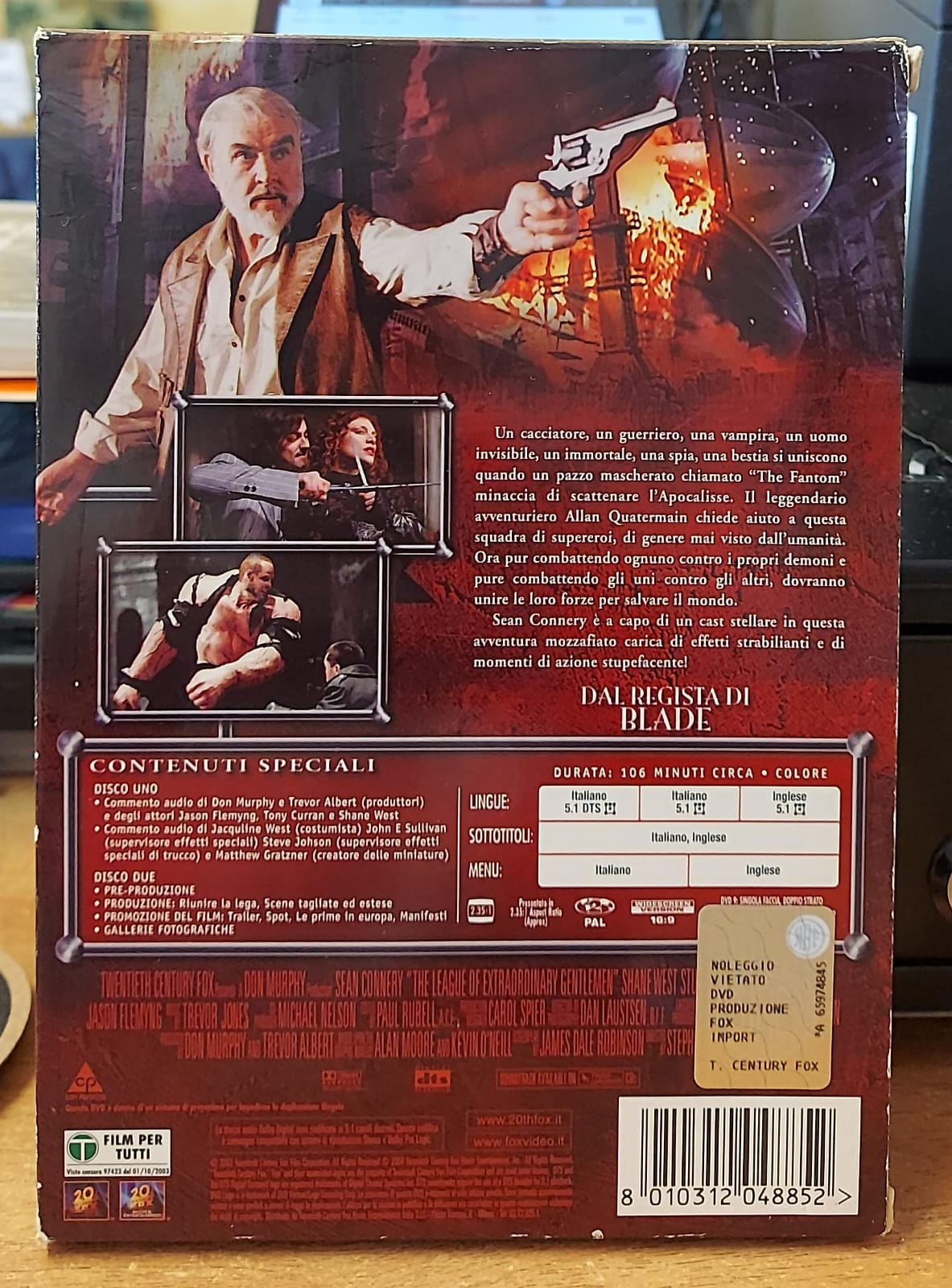 La Leggenda degli Uomini Straordinari – Edizione Speciale 2 DVD Usato