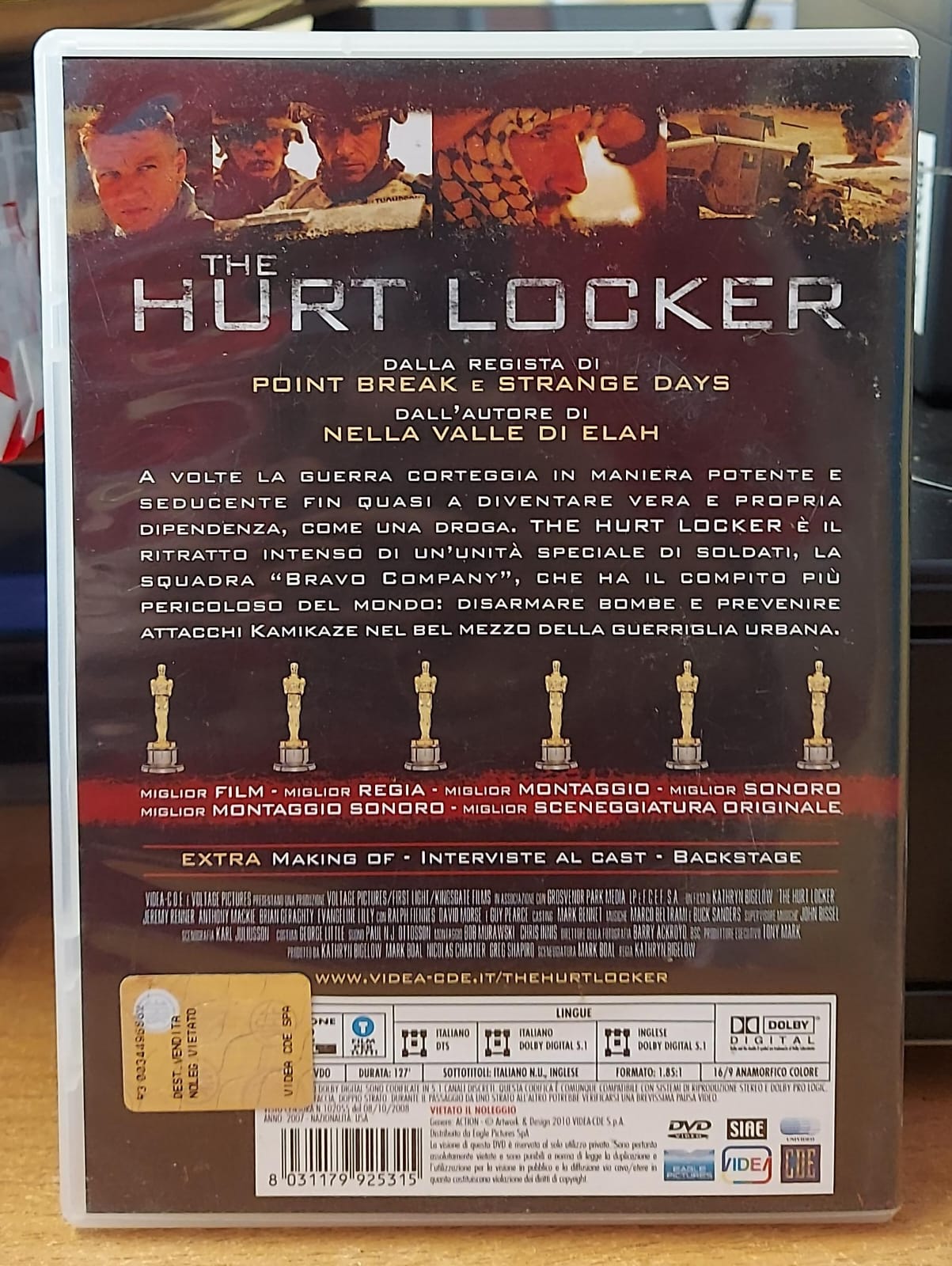 The Hurt Locker – DVD Usato