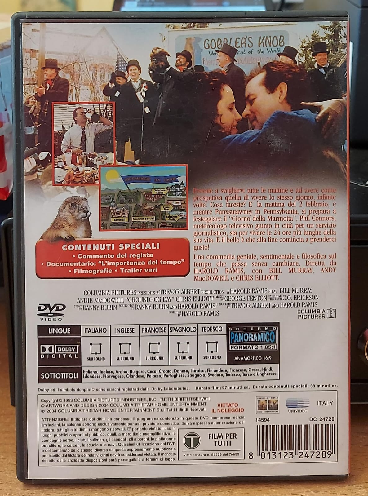 Ricomincio da Capo – Edizione Speciale DVD Usato