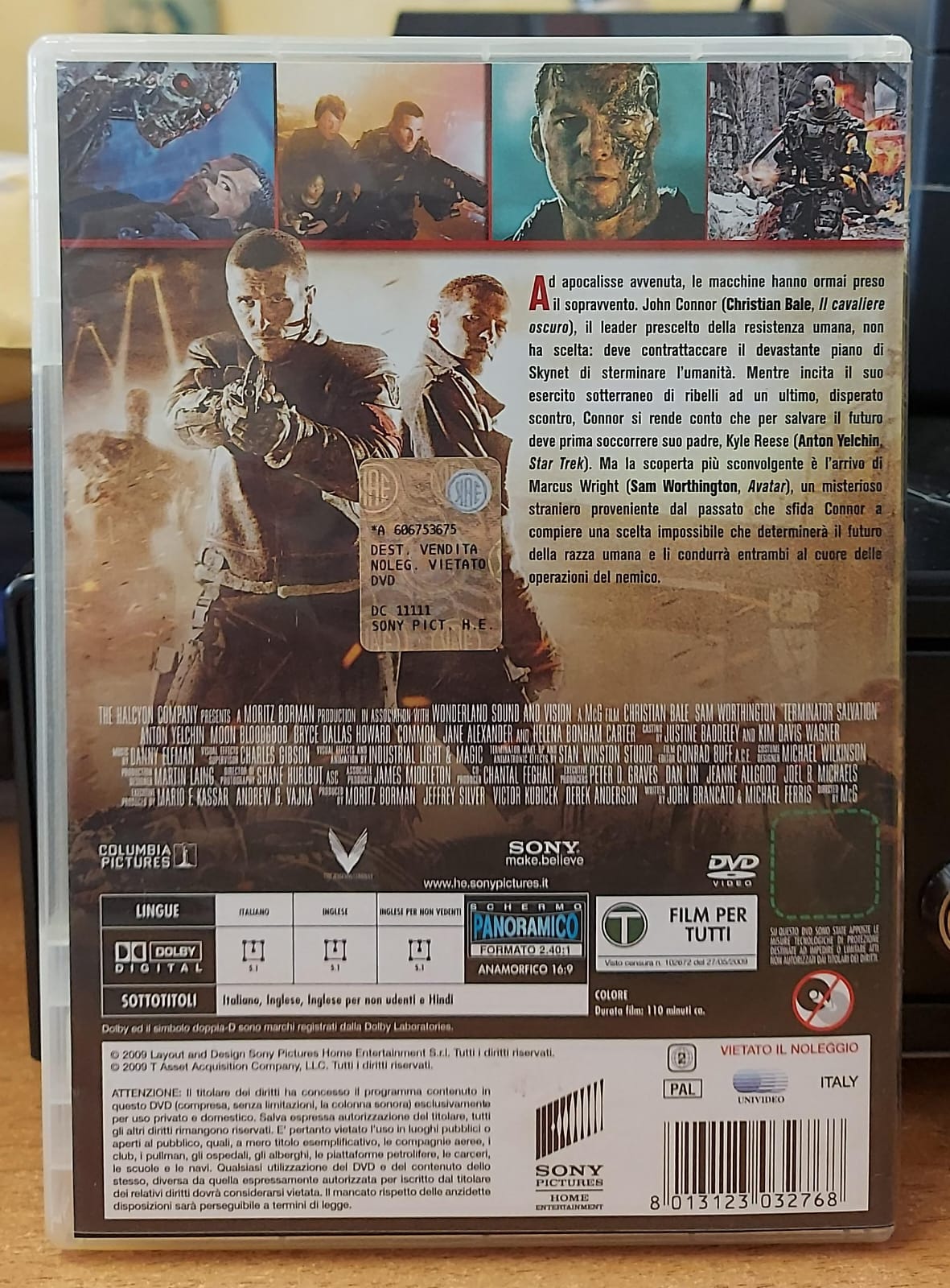 Terminator Salvation - DVD Usato