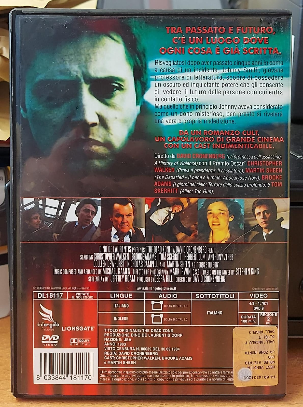La Zona Morta - DVD Usato