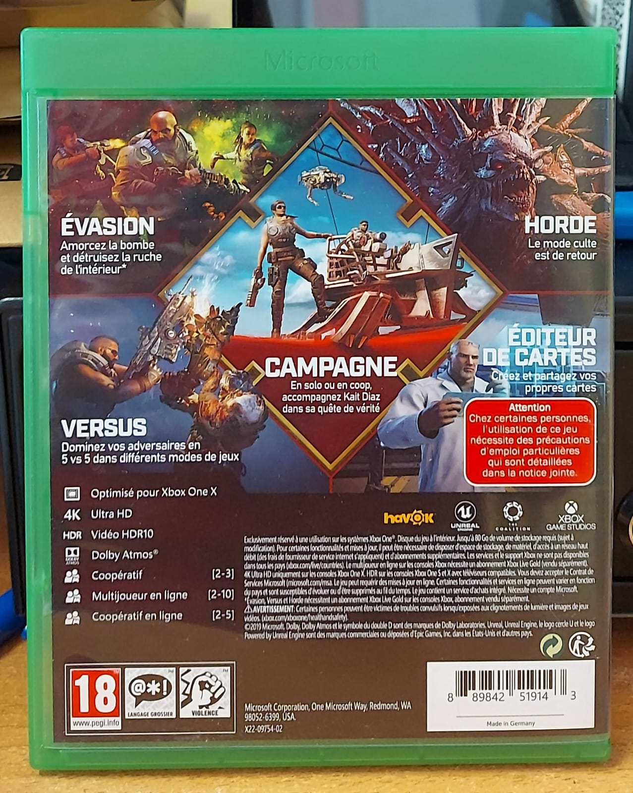 Gears 5 – Xbox One (Usato)