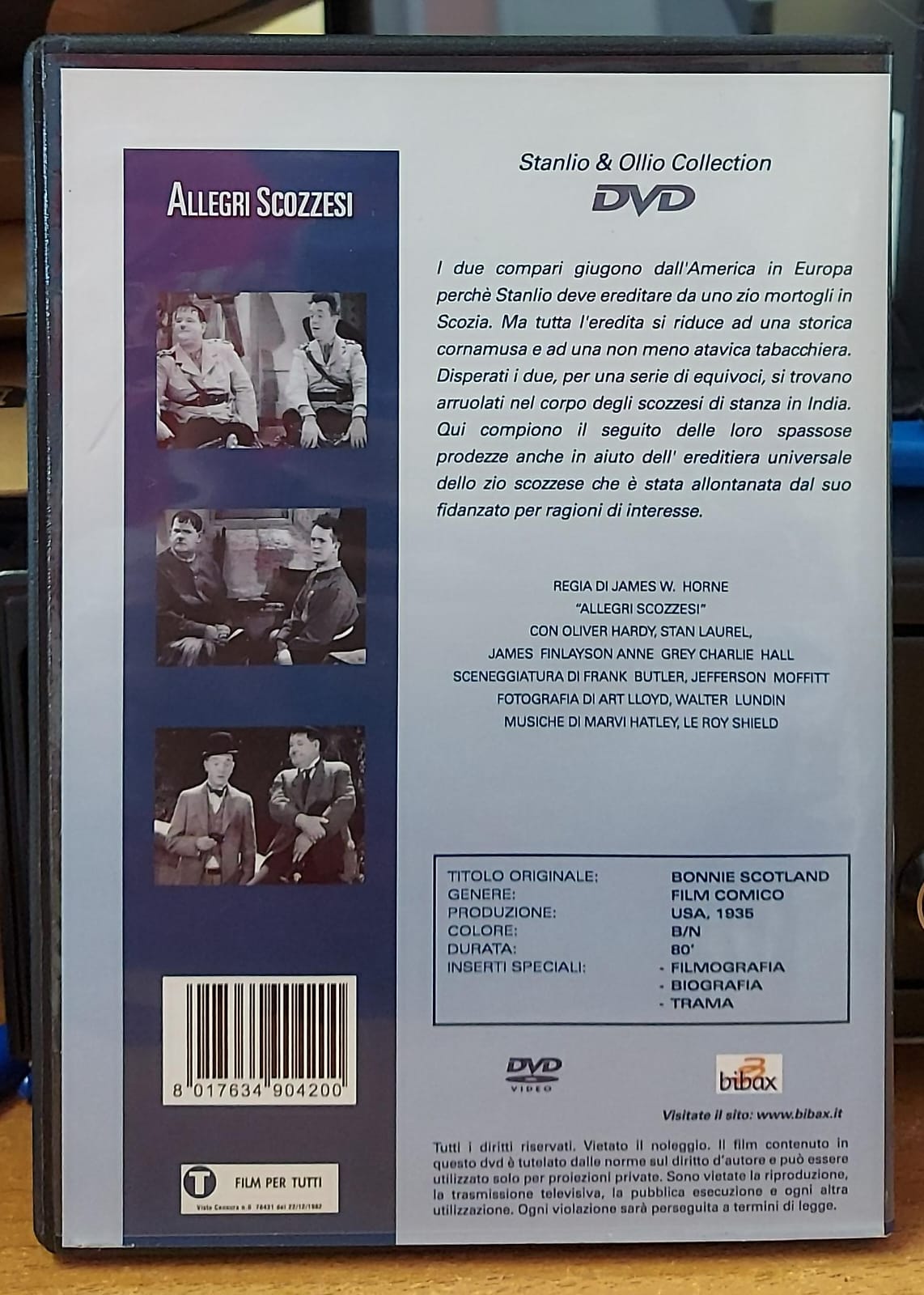 Stanlio & Ollio Collection Vol. 3 – Allegri Scozzesi (DVD Usato)