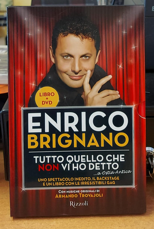 Enrico Brignano – Tutto Quello Che Non Vi Ho Detto (DVD + Libro)