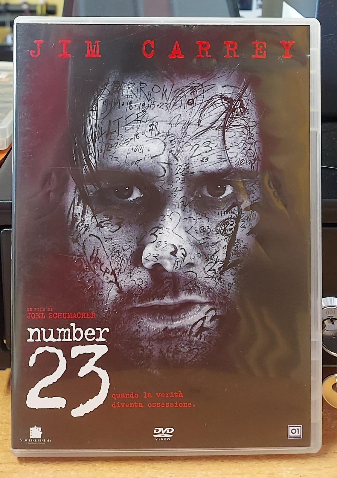 Number 23 (2007) DVD - Thriller Psicologico con Jim Carrey