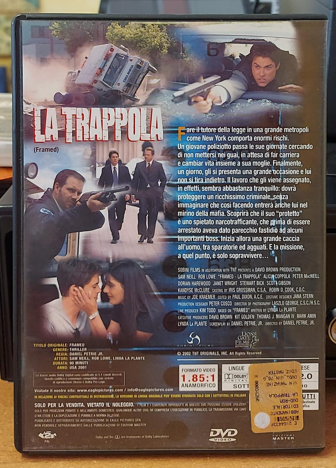 La Trappola DVD - Thriller di Corruzione e Suspense | Usato