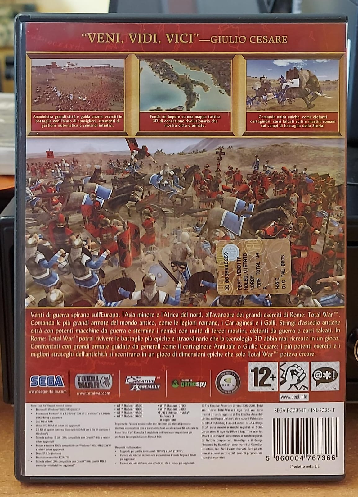 Rome: Total War Gold Edition – Gioco PC Usato