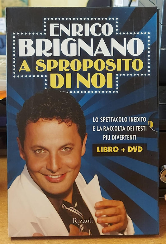 Enrico Brignano – A Sproposito di Noi | DVD + Libro