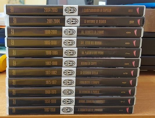 La Grande Storia della Juventus – Cofanetto 11 DVD | La Gazzetta dello Sport
