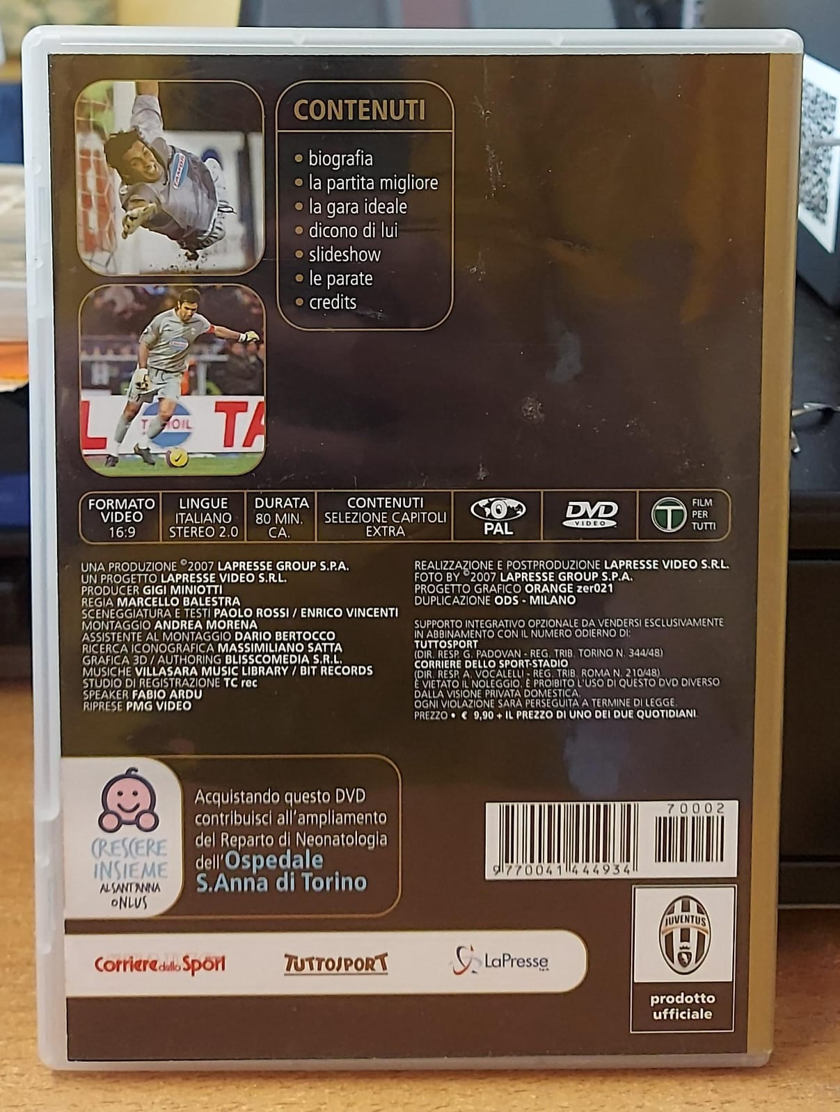 Amore Bianconero – Gianluigi Buffon | DVD Documentario Juventus