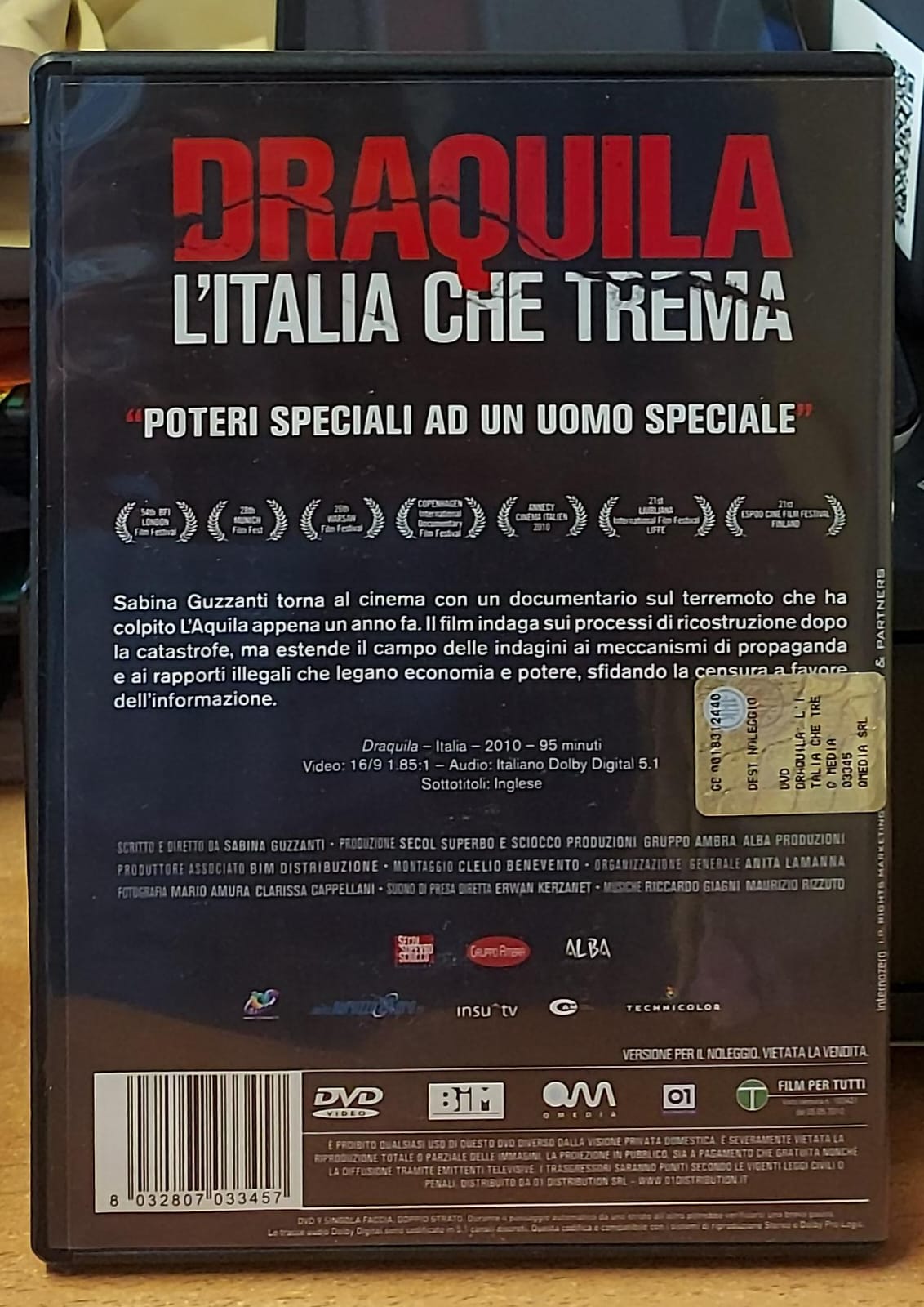 Draquila - L'Italia che Trema (DVD Usato)