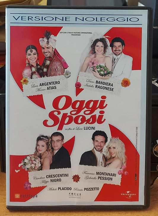 Oggi Sposi DVD Usato | Luca Argentero | Commedia Italiana