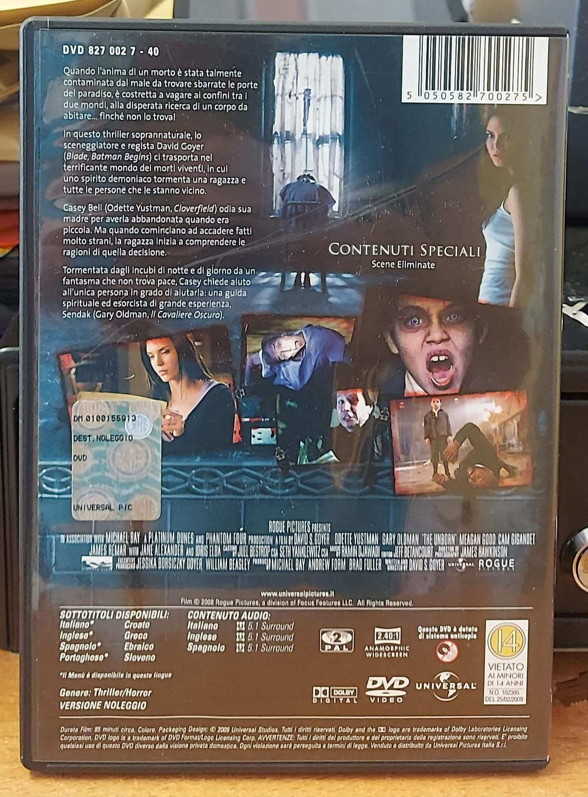 Il Mai Nato DVD Usato | Horror Soprannaturale | Gary Oldman