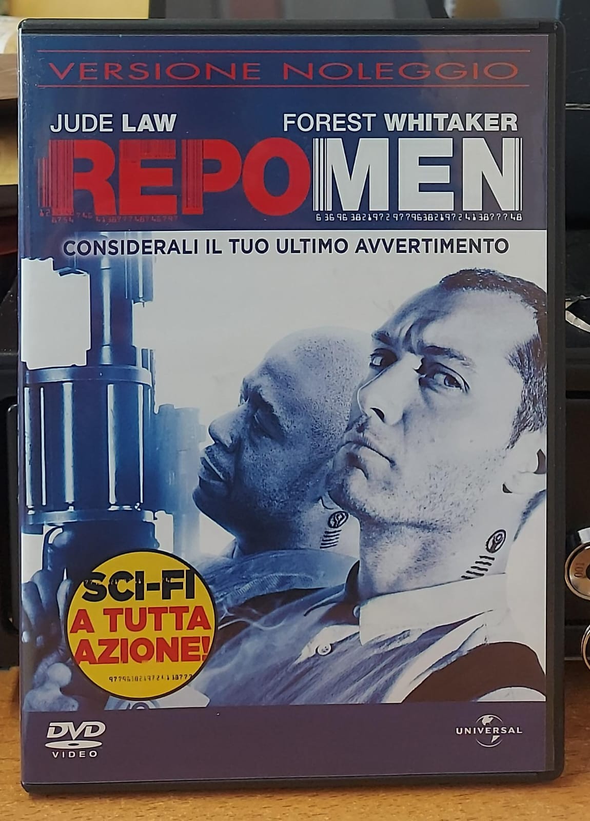 Repo Men DVD Usato | Jude Law | Fantascienza Azione