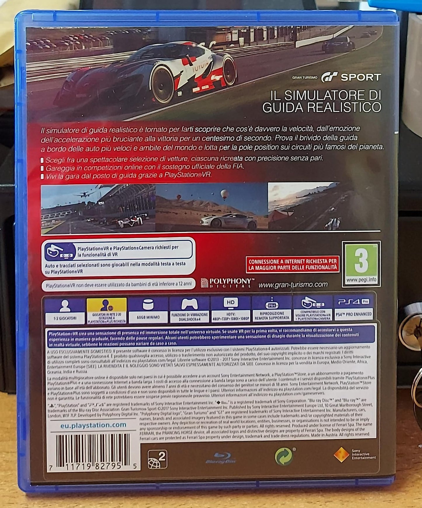 Gran Turismo Sport - PS4 (Usato)