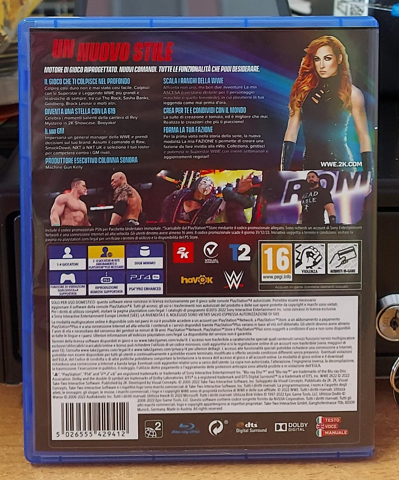 WWE 2K22 – PS4 (Usato)