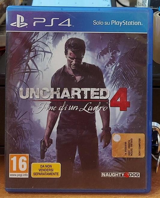 Uncharted 4: Fine di un Ladro – PS4 (Usato)