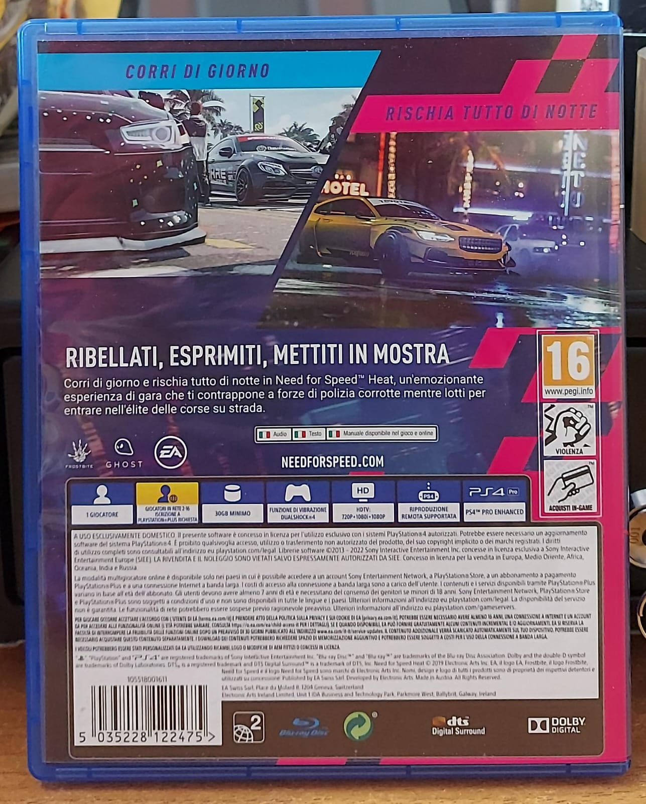 Need for Speed Heat – PS4 (Usato)