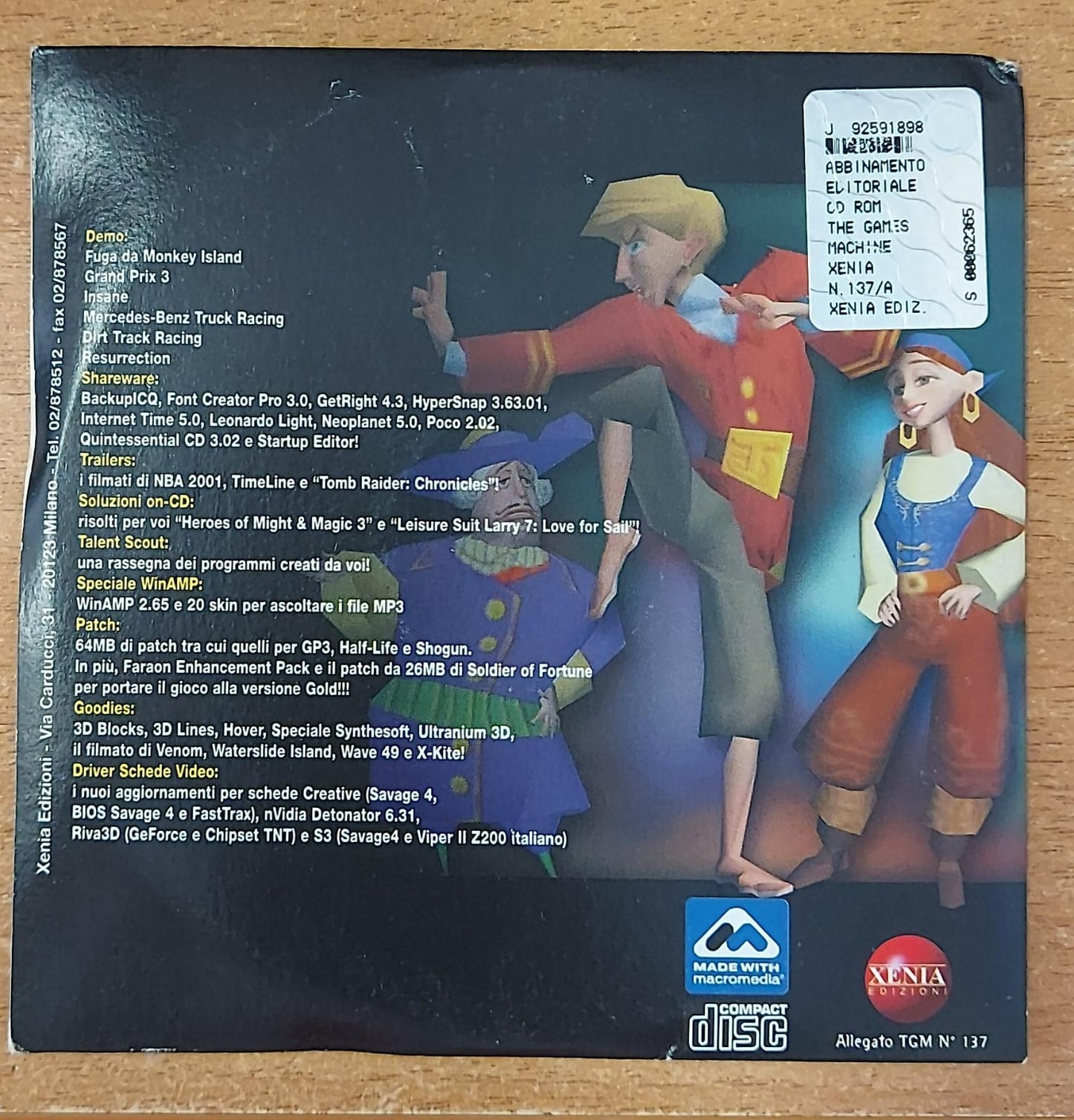 The Games Machine Vol. 98 – Solo CD-ROM (Usato)