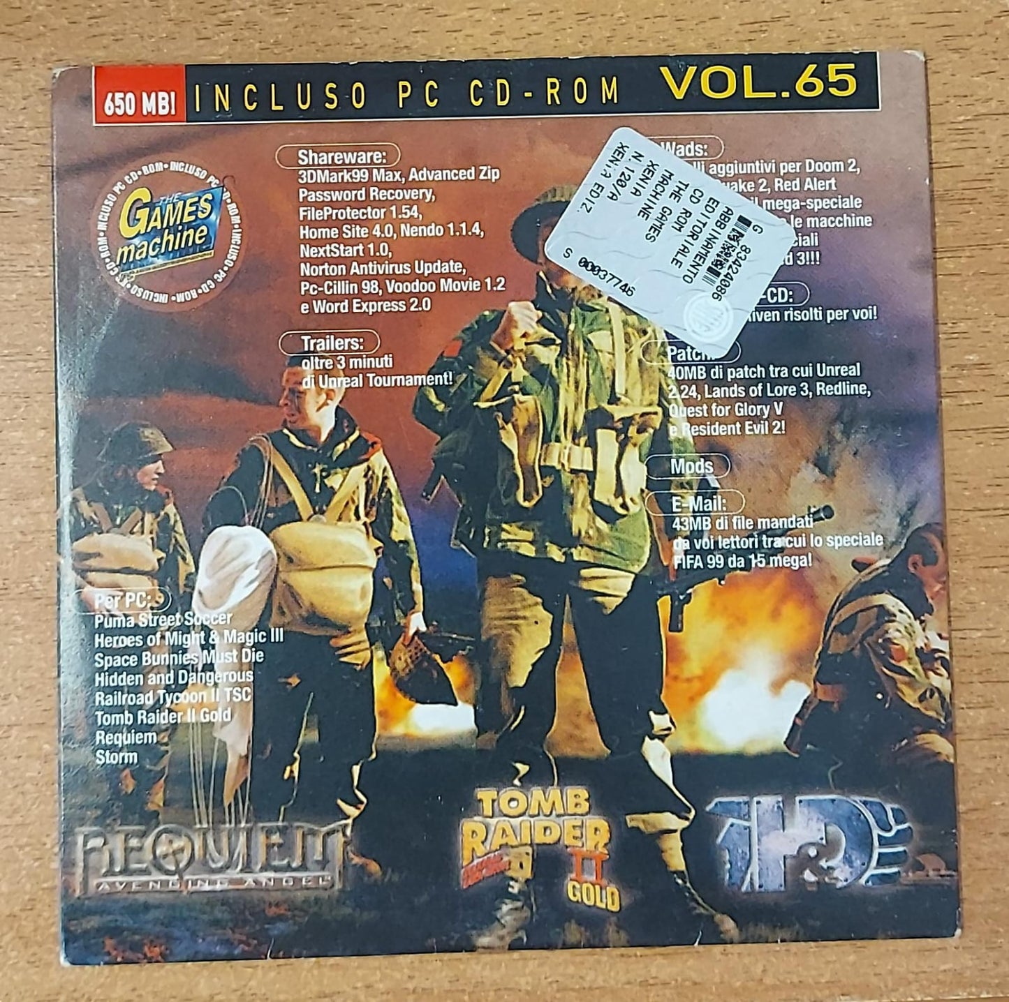 The Games Machine Vol. 65 – Solo CD-ROM (Usato)