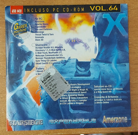 The Games Machine Vol. 64 – Solo CD-ROM (Usato)