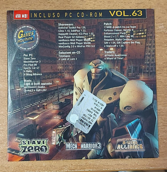 THE GAMES MACHINE VOL.63