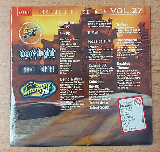 THE GAMES MACHINE VOL.27