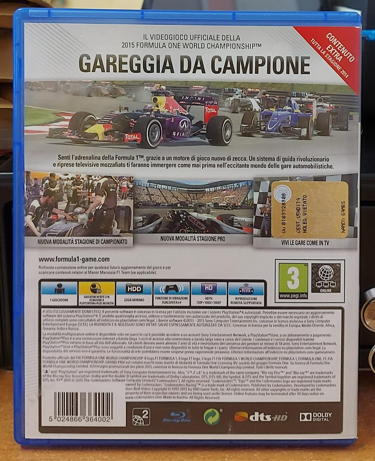 F1 2015