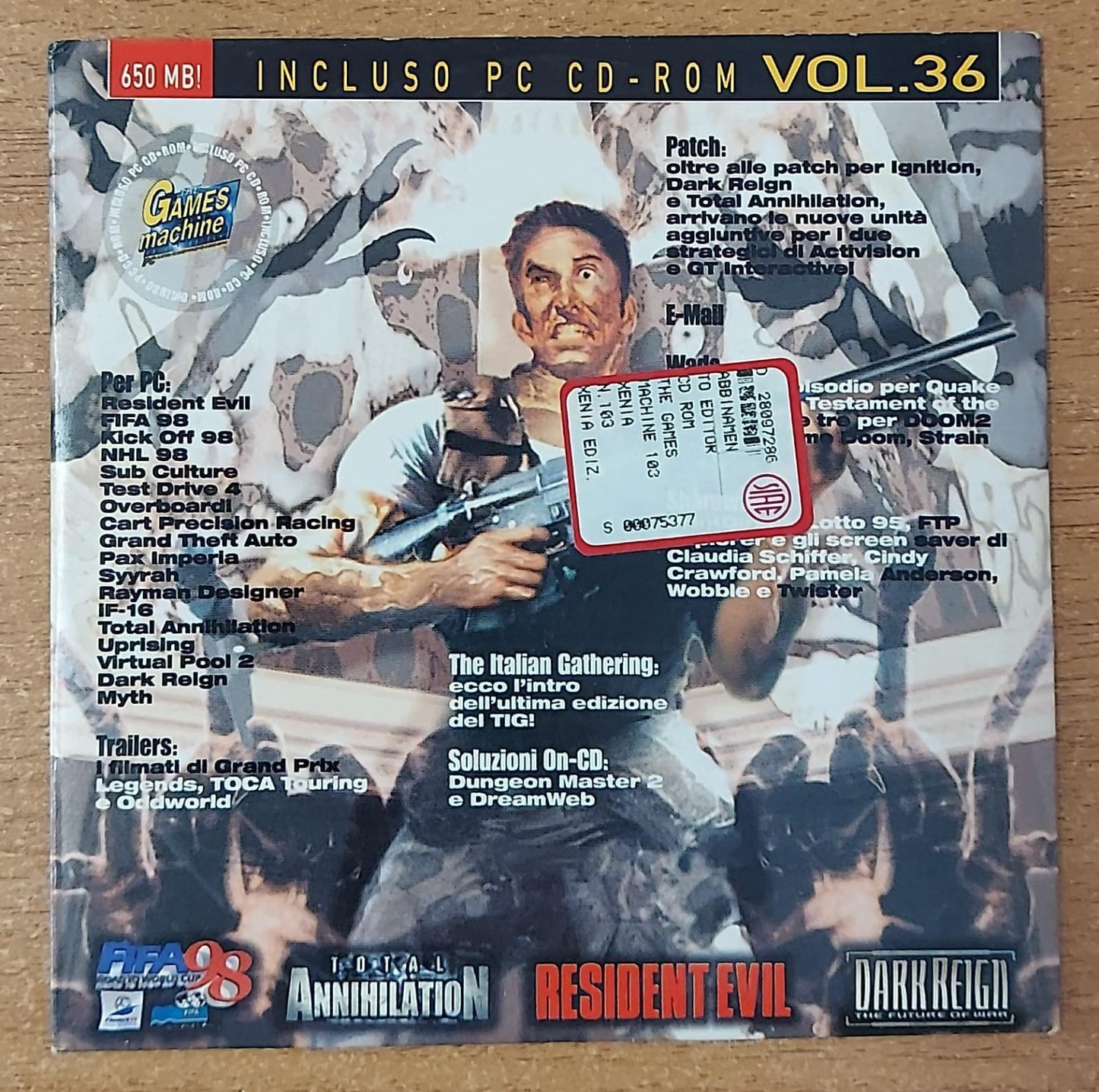 THE GAMES MACHINE VOL.36