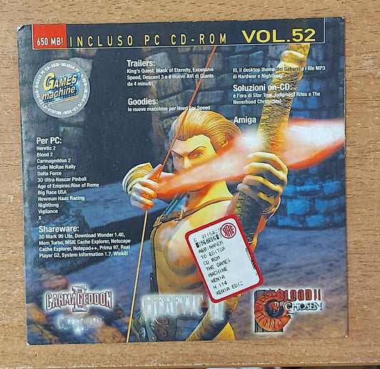 THE GAMES MACHINE VOL.52