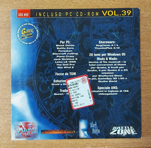 The Games Machine Vol. 39 – Solo Disco PC (No Rivista)