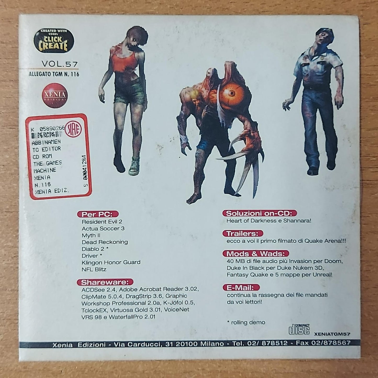 The Games Machine Vol. 57 – Solo Disco PC (No Rivista)